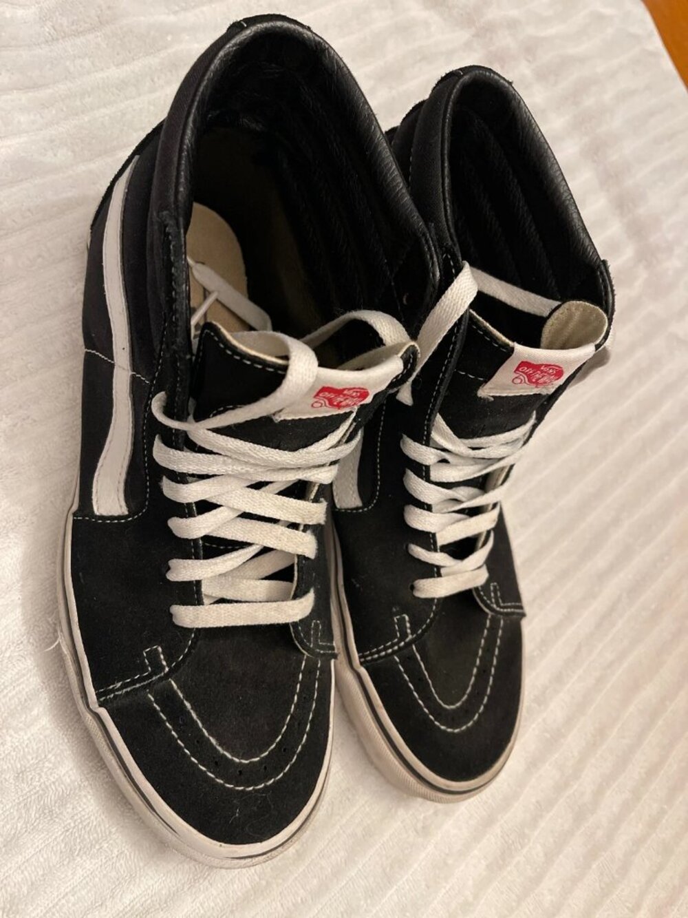 Vans Skate High Top Shoes - Black - Men’s 10